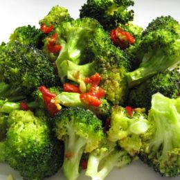 Roasted Chili & Garlic Broccoli