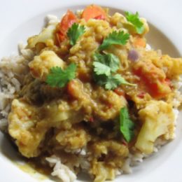 Red Lentil Coconut Curry