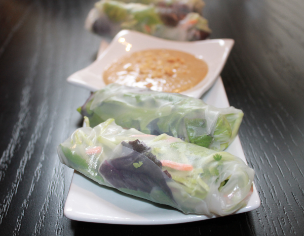 Summer Rolls with Peanut Sauce