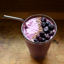 Blueberry Tahini Smoothie